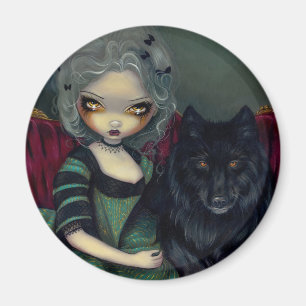 "Loup-Garou: Noir" Magnet Magneet