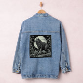 Loup-garou vintage devant la Pleine lune (Hangar)