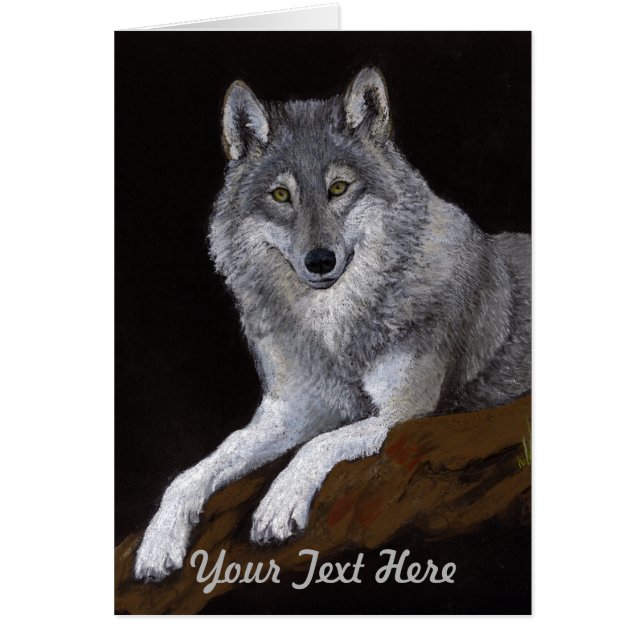 Loup gris (Devant)