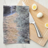 Loup gris en Yellowstone Cuisine Serviette (Quart Plié)