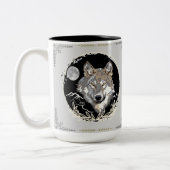 Loup Mug Grey et Mug Noire (Gauche)