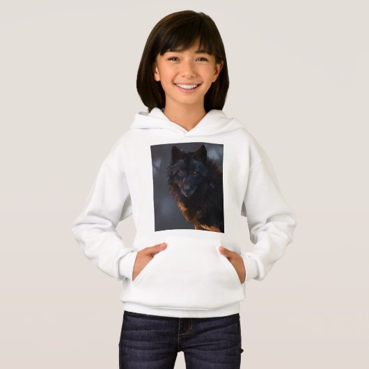 Loup noir (Devant entier)