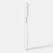 Loup noir en colère dans la neige, hiver sauvage (Côté droit)