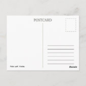 Loup polaire. Carte postale (Dos)