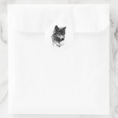 Loup solitaire - Sticker (Sac)