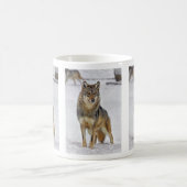 Loup sur la tasse de montre (Centre)