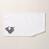 Loup tribal (Serviette à main)