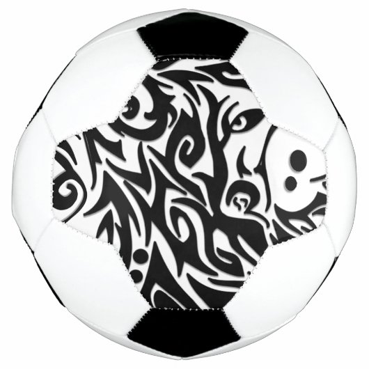 Loup tribal abstrait (Devant)