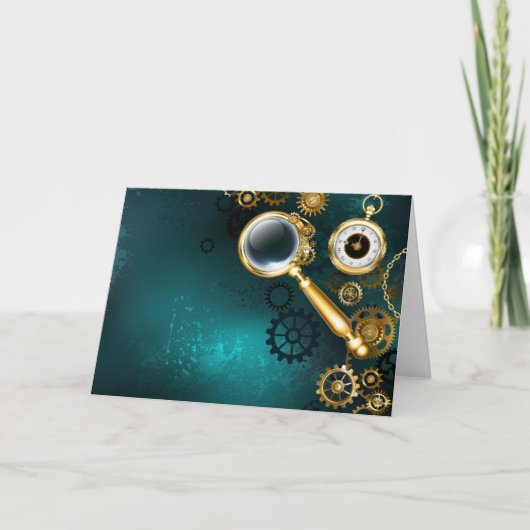 Loupe en style Steampunk (Devant)