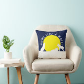 Loups au clair de lune, comment un loup ! Coussin (Chaise)