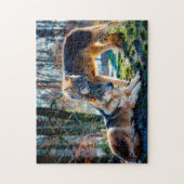 Loups dans la forêt, Jigsaw Puzzle (Vertical)