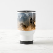 Loups de Yellowstone Travel Mug (Centre)