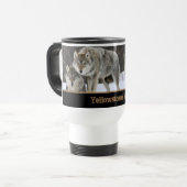 Loups de Yellowstone Travel Mug (Devant gauche)