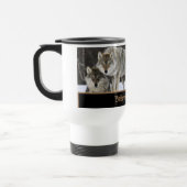 Loups de Yellowstone Travel Mug (Gauche)