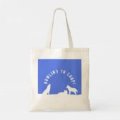 Loups en neige, hurlant de faire du shopping! Sac (Dos)