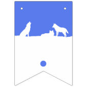 Loups en neige, tout le monde hurle ! Bannière (Premier drapeau)