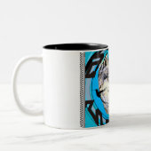 loups face image mug (Gauche)