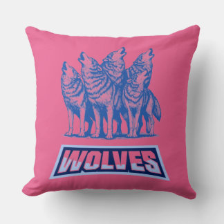 Loups Lance Oreiller