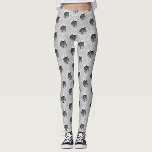 Loups Leggings (Devant)