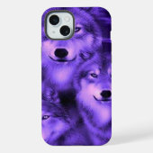 Loups violets mystiques – Conception graphique aud (Verso)
