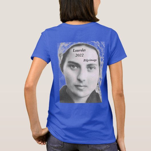 Lourdes 2022 Pilgrimage T-Shirt (Achterkant)