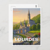Lourdes Frankrijk Reizen Briefkaart (Voorkant / Achterkant)
