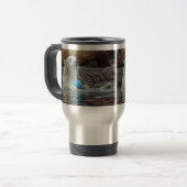 L'ours blanc CUB avec le jouet voyagent tasse (Devant gauche)