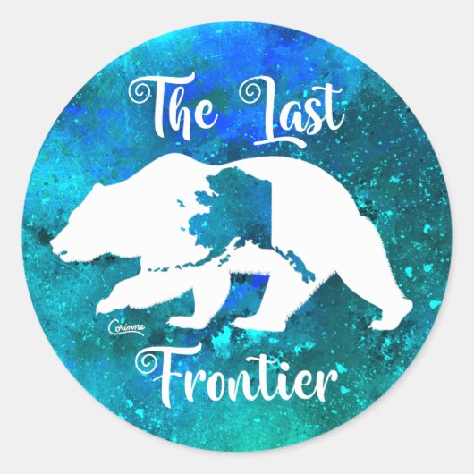 L'Ours Blanc Dernier Frontier - Stickers Enveloppe (Devant)