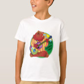 L'ours chantant du camp T-shirt pour enfants Perso (Devant)