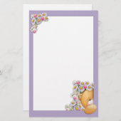 L'ours de nounours fleurit la papeterie (Devant / Derrière)