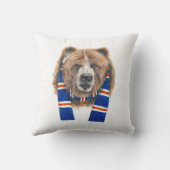 L'ours des Rangers - Coussin (Verso)