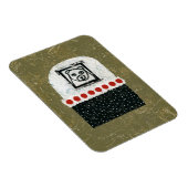 L'Ours Est Fatigué Réfrigérateur Magnet (Côté Droit)