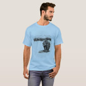 L'ours gris concernent le T-shirt de roche (Devant entier)