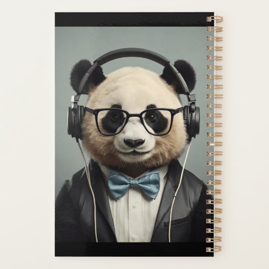 l'ours qui écoute de la musique (Dos)