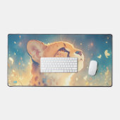 Lourson félin éthéré Teinte dorée Prairie céleste (Clavier et souris)