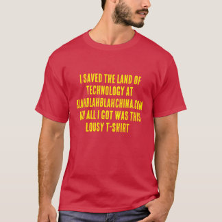 Lousy T-shirt