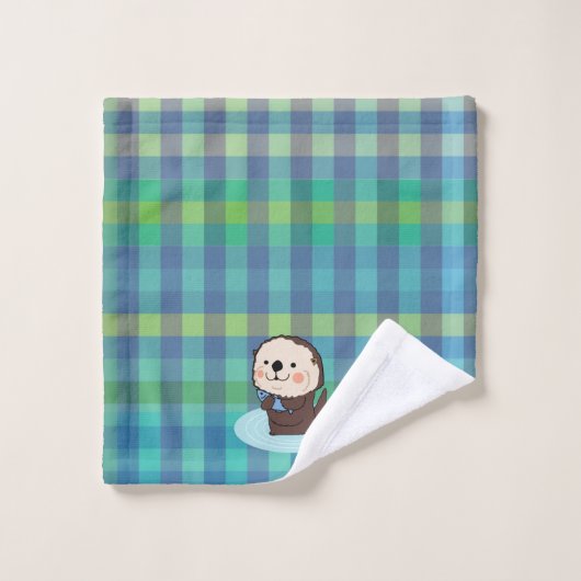 loutre de mer (Gant de toilette)