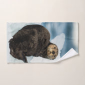Loutre de mer fraîche (Serviette à main)