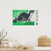 Loutre - Impression Boîte d'allumettes - Art mural (Cuisine)