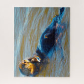 Loutres de mer de nos mers Puzzle (Vertical)