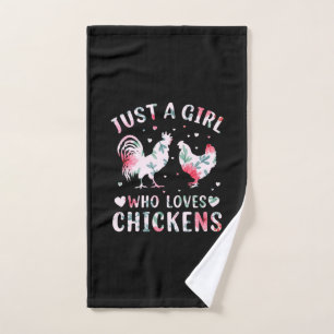 Louvain de poulet   Fille qui aime les poulets
