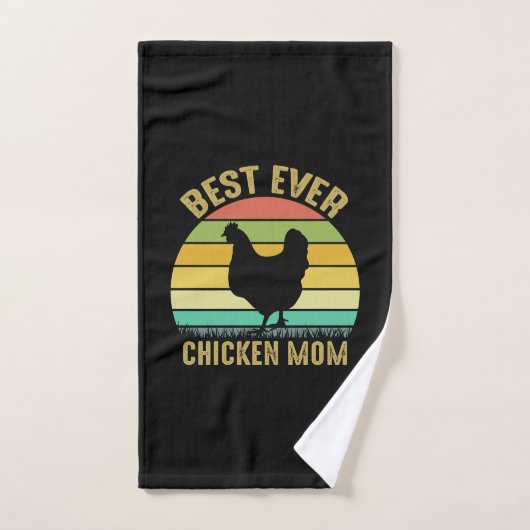 Louvain de poulet | Meilleure mère du poulet (Serviette à main)
