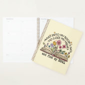 Louveur de livres floraux (Devant avec enveloppe)