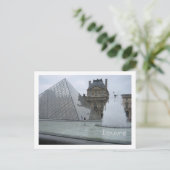 Louvre Briefkaart (Staand voorkant)