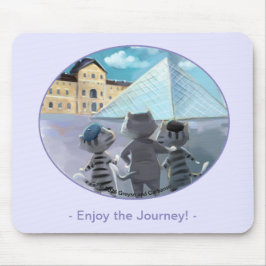 Louvre Mousepad - Geniet Muismat