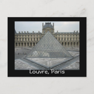 Louvre museum briefkaart