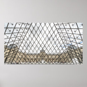 LOUVRE MUSEUM, PARIS, FRANKRIJK POSTER