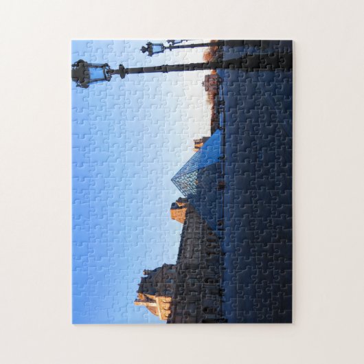 Louvre Museum Paris Puzzle Legpuzzel (Verticaal)