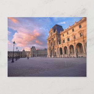 Louvre, Parijs, Frankrijk Briefkaart