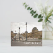 Louvre. Parijs, Frankrijk Briefkaart (Staand voorkant)